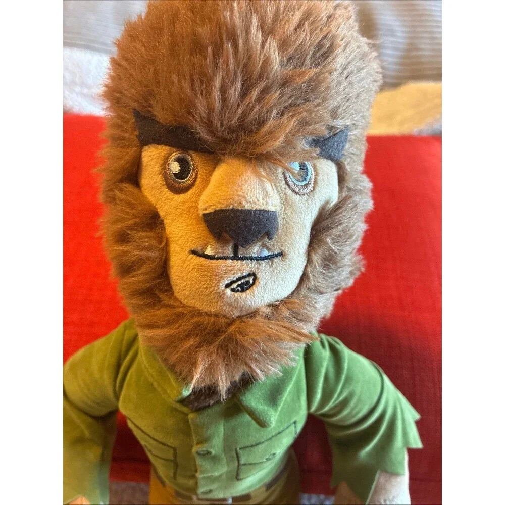 Universal Studios Monsters The Wolf Man Plush NWOT  Green Brown